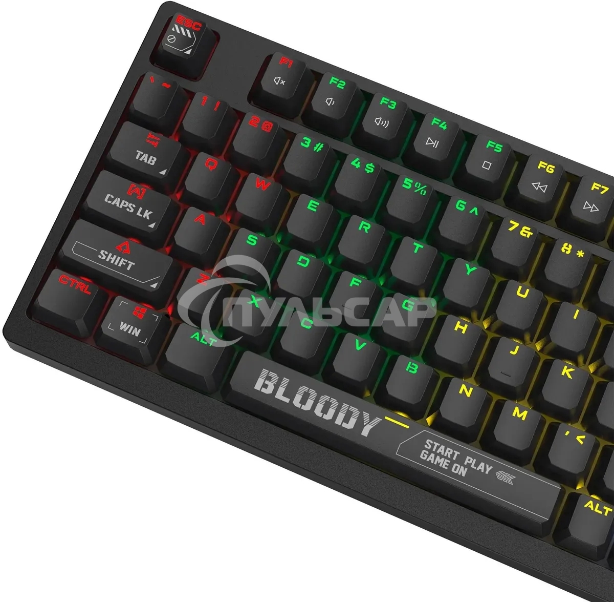 Клавиатура проводная A4Tech Bloody S98 (S98 черный) USB черный