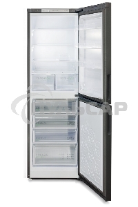 Холодильник Бирюса W6131 матовый графит двухкамерный 210/135 л морозилка снизу, автоматическое оттаивание