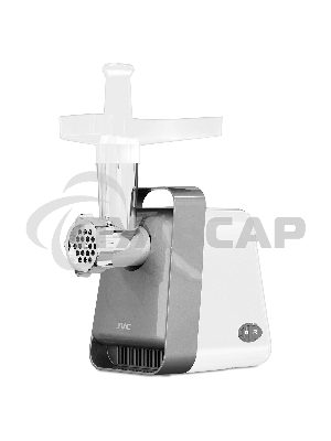 Мясорубка электрическая JVC JK-MG124 2000 Вт, белый с серым