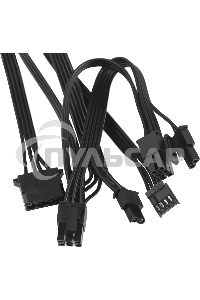 Блок питания MSI MAG A600DN (306-7ZP6B11-809), 600 Вт, 80 PLUS WHITE, 120 мм, черный