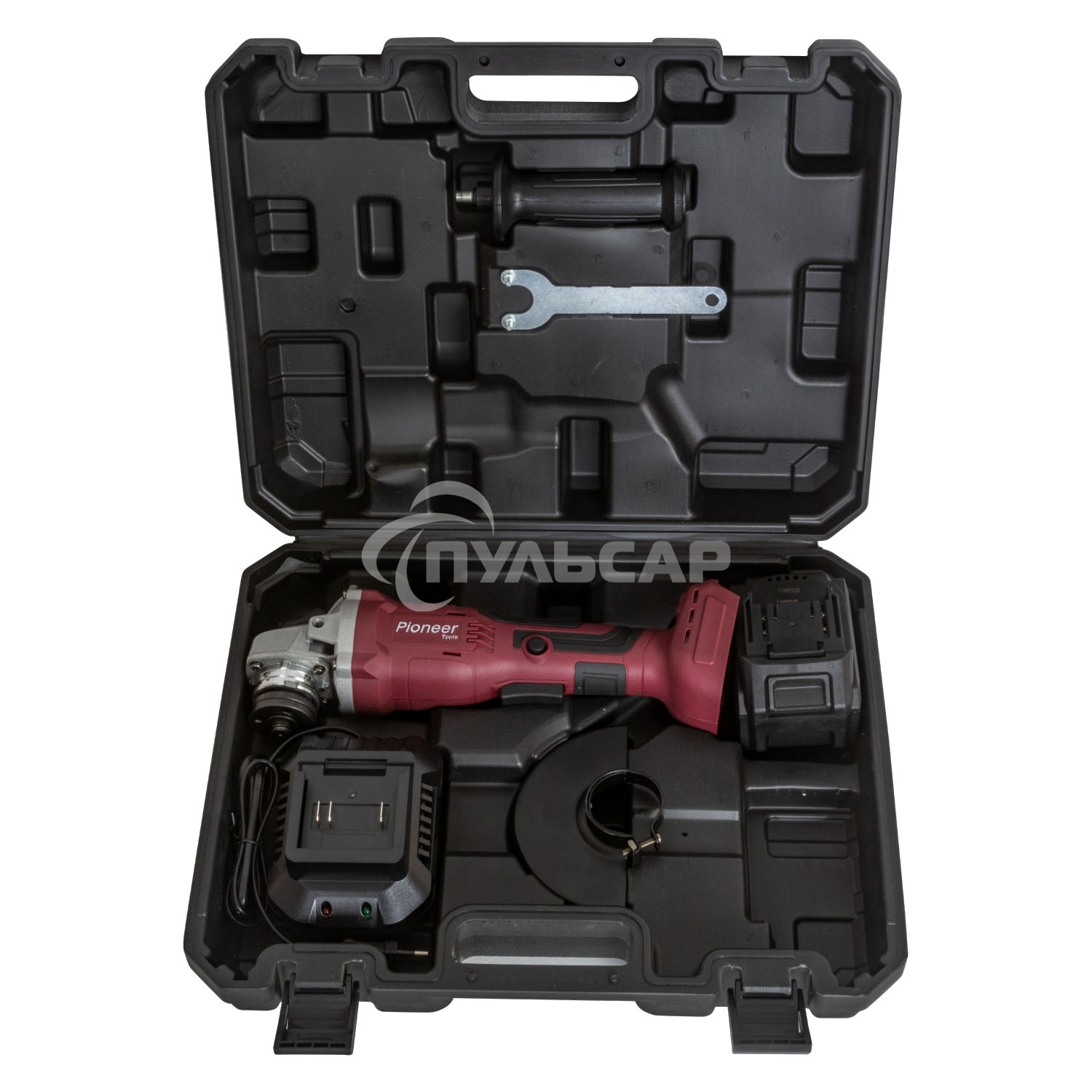 Угловая шлифовальная машина аккумуляторная Pioneer