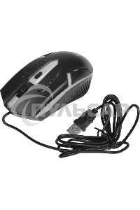 Мышь проводная Defender Hit MB-601 черный, 1200 dpi, USB, кнопки - 4