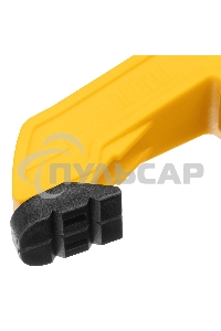 Струбцина клещеобразная Denzel усиленная 50 х 35 мм, двухкомпонентные рукоятки