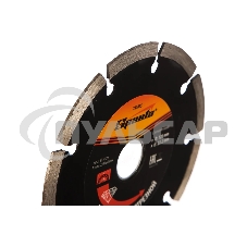 Диск алмазный отрезной сегментный, 125 х 22,2 мм, сухая резка Sparta