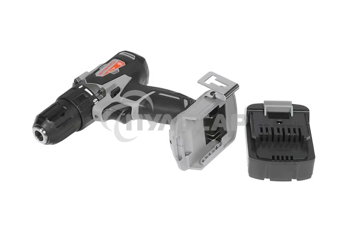 Дрель-шуруповерт ИНТЕРСКОЛ ДА-13/18ВК, Аккумуляторный, 18В, 2 АКБ, Кейс