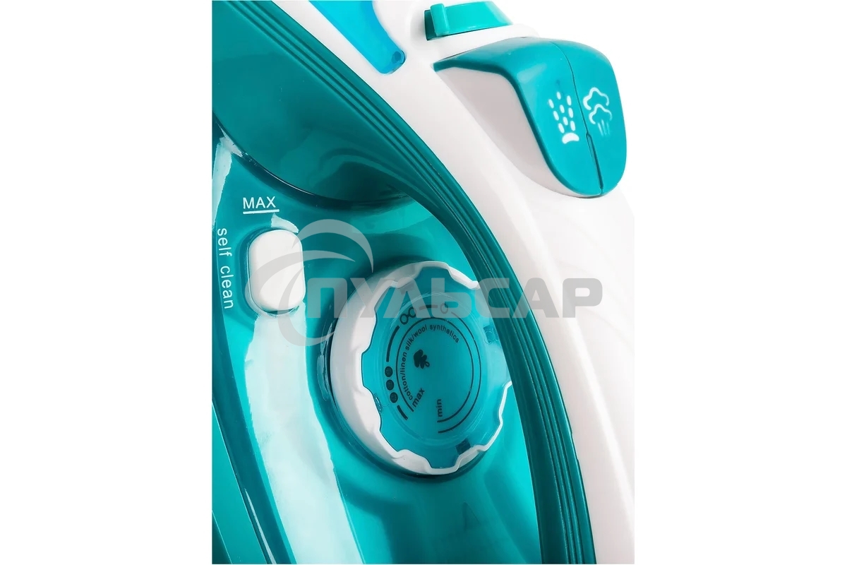 Утюг SUPRA IS-2414 2400Вт голубой/белый