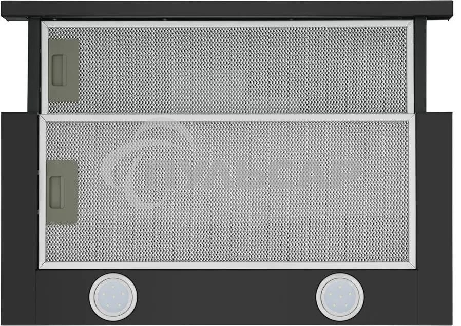 Вытяжка телескопическая HOMSair Flat 60 черный, 60 см, 520 куб. м/ч, 47 дБ