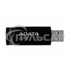 Флешка USB ADATA UC310 (UC310-128G-RBK), 128 Gb, USB 3.2 Gen 1, R/W 100/30, черный