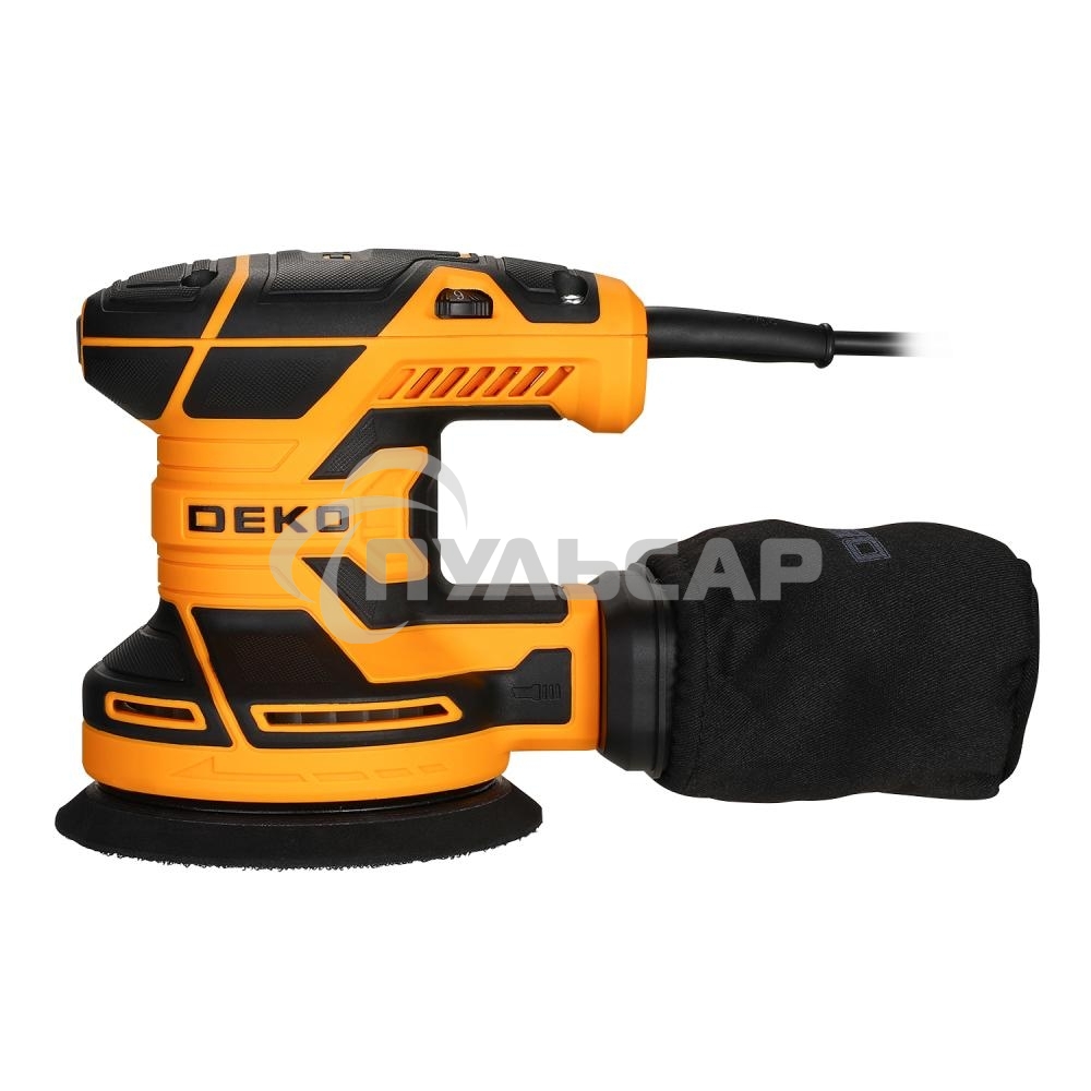 Шлифмашина эксцентриковая сетевая DEKO ZKG-125