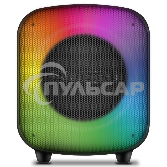 Портативная колонка SVEN PS-555, черный, 65 Вт (RMS), Bluetooth, USB, microSD, пульт