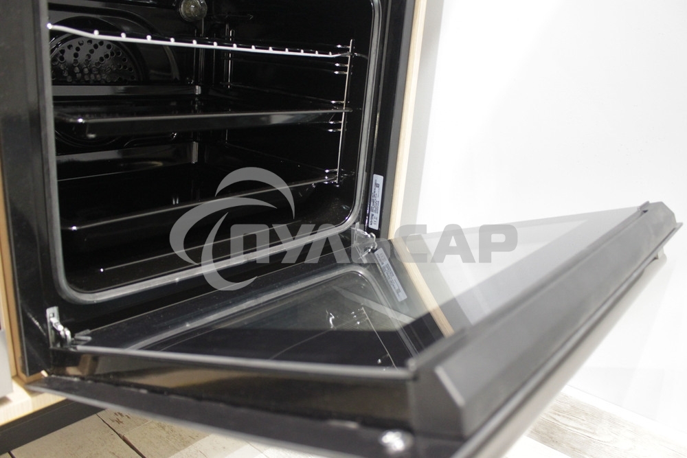 Встраиваемая электрическая духовка Korting OKB 760 FN / 59.8 х 59.5 x 56 см, 6 режимов нагрева, гриль, конвекция, таймер, дисплей, черная