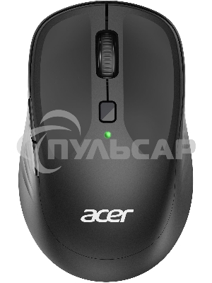 Мышь беспроводная Acer OMR300 черный, 1600 dpi, радиоканал, USB, кнопки - 6