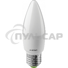 Лампа светодиодная ОНЛАЙТ 61959 OLL-C37-10-230-2.7K-E27-FR