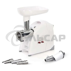 Мясорубка электрическая Аксион М641.04 белый, 2000 Вт