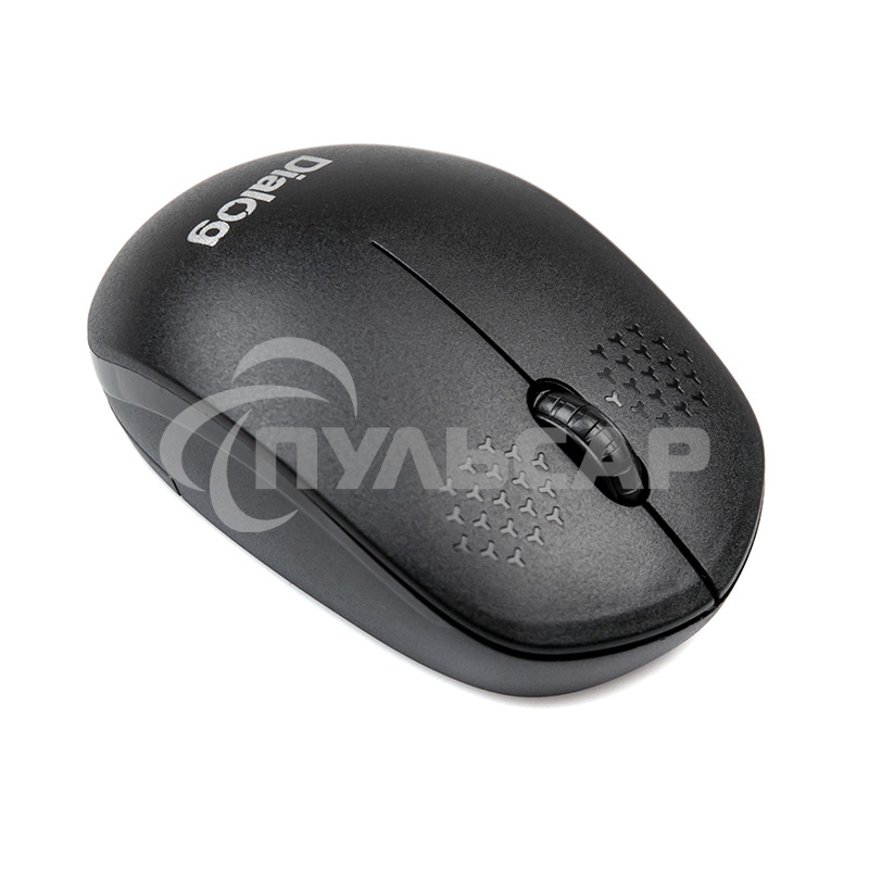 Мышь беспроводная Dialog Comfort MROC-13U черный, 1200 dpi, радиоканал, USB, кнопки - 3