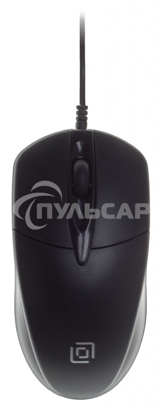Мышь проводная Oklick 275M черный, 1000 dpi, USB, кнопки - 3