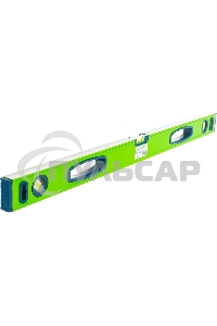 Уровень СИБРТЕХ алюминиевый УСМ-0,5-800, фрезерованный, 3 глазка, магнитный, рукоятки, 800 мм 34116