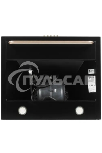 Вытяжка каминная Gorenje WHC63CLB черный/золотистый, 60 см, 650 куб. м/ч, 70 дБ