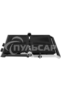 Электрогриль Hyundai HYG-4046 2200Вт черный/серебристый