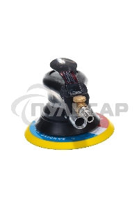 Пневмошлифмашина орбитальная SR150CV с пылеотводом c набором (140л/м_9000об_мин_6.3 бар_150мм) 100182