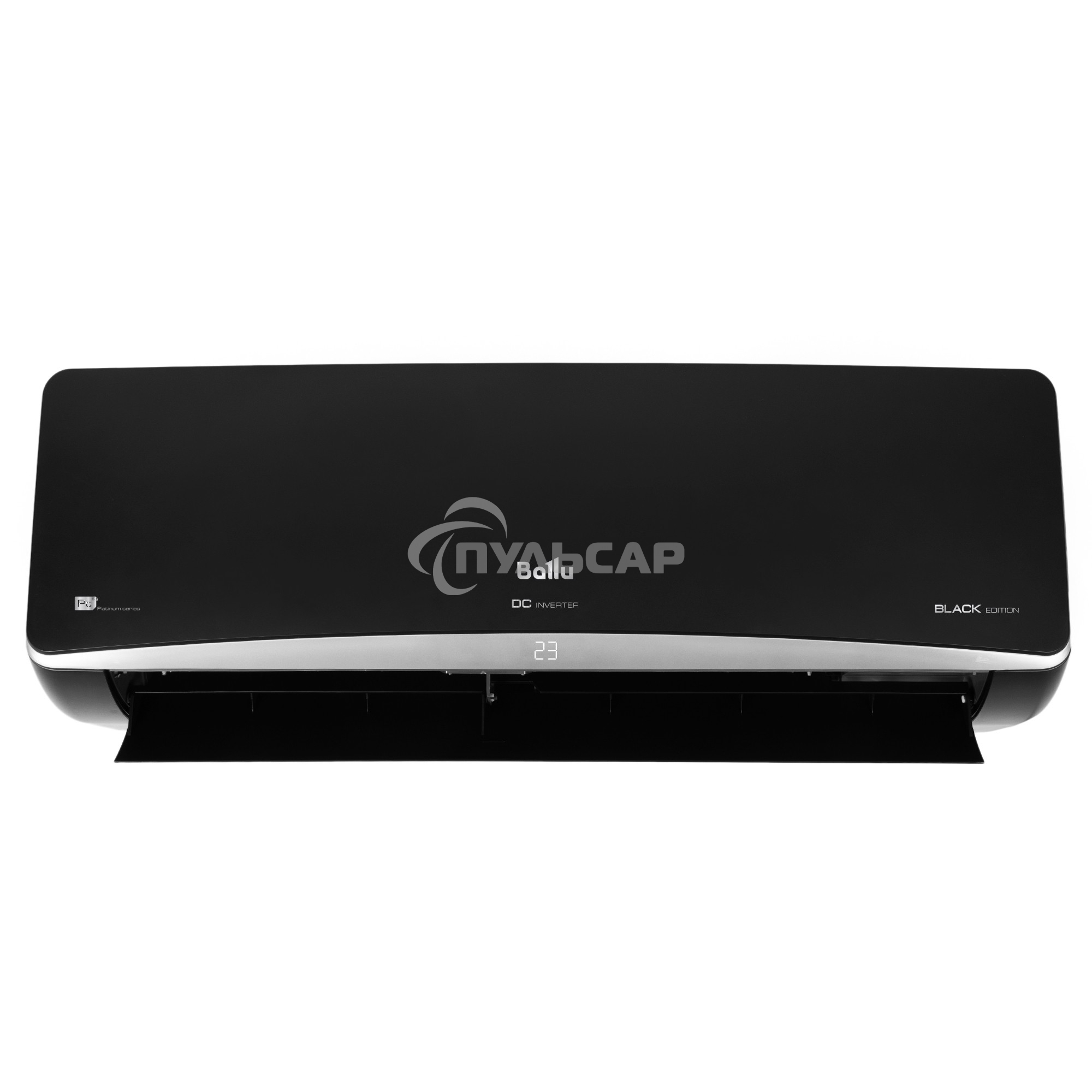 Блок внутренний сплит-системы Ballu BSPI/in-13HN8/BL/EU инвертор, 12000 BTU, 35 м², 23 дБ, охлаждение, обогрев, осушение, черный