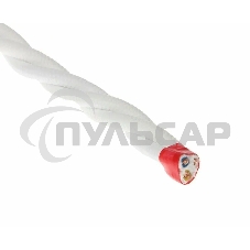 Провод ретро Bironi B1-434-71-50 3х1.5 матовый белый (уп. 50 м)