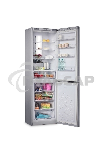 Холодильник Бирюса Б-M980NF металлик двухкамерный 240/130л морозилка снизу, No Frost