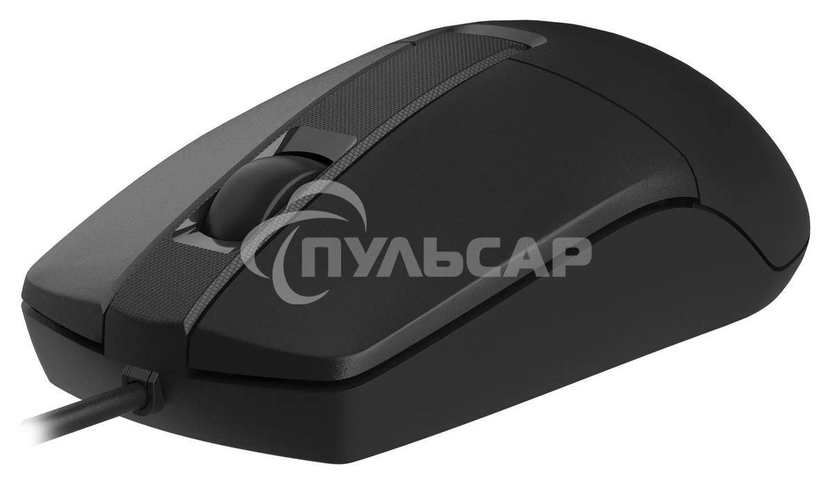 Мышь проводная A4Tech OP-330S черный, 1200 dpi, USB, кнопки - 3