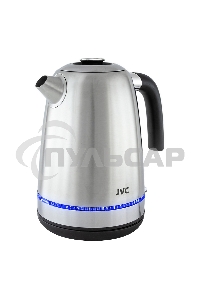 Чайник электрический JVC JK-KE1720 1,7 л, 2200 Вт, серебристый