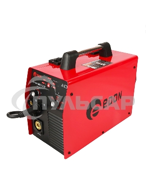 Сварочный аппарат полуавтоматический Edon ПрофиMIG-210 MIG 8,3кВт 20-210А, MMA 9,6кВт 20-210А, раб.цикл 60%, КПД 85%, диаметр: электроды 2-4мм, проволока 0,8-1мм, MIG-MAG/LIFT TIG/MMA/IND/2T/4T