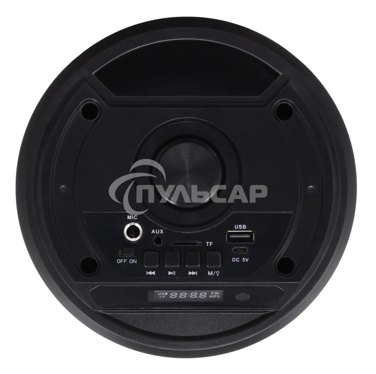 Минисистема Hyundai H-MC160 черный 50Вт/FM/USB/BT/SD/MMC