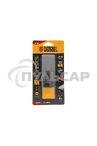 Сверло ступенчатое Denzel 9-12-15-18-21-24-27-30-33-36 мм, Р6М5К5, 6-гр. хвостовик 723615