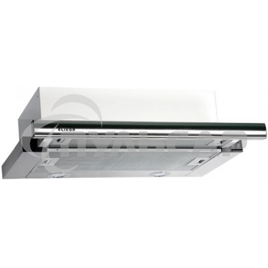 Вытяжка встраиваемая Elikor Интегра 50Н-400-В2Л нержавеющая сталь, 50 см, 400 куб. м/ч, 55 дБ