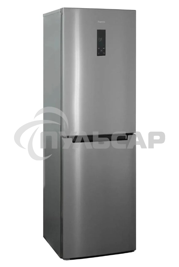 Холодильник Бирюса Б-I940NF нержавеющая сталь двухкамерный 210/130л морозилка снизу, No Frost