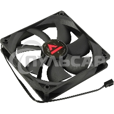 Вентилятор для корпуса Alseye ACD-F1225HM3-A черный, 120 мм, пластик, 1600 об/мин, 28 дБ, 3 pin