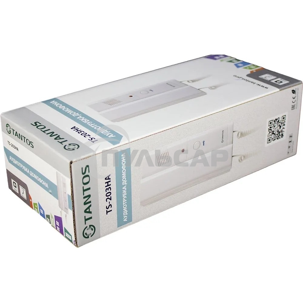 Аудиотрубка Tantos TS-203HA белый