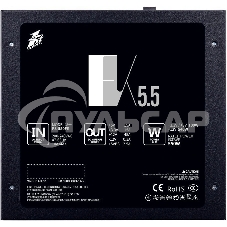 Блок питания 1STPLAYER FK 550W, 550Вт, 120мм, черный