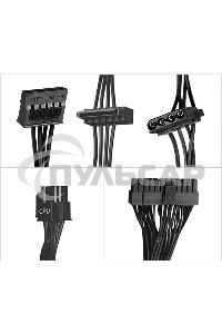 Блок питания KingPrice ATX 350W KPPSU350 (20+4pin) 120мм fan 2xSATA RTL