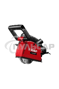 Штроборез ЗУБР ЗШ-30-1200 Тглубина паза 30 мм, 125 мм, пылезащита, подключение пылесоса,1200 Вт