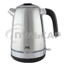 Чайник электрический JVC JK-KE1720 1,7 л, 2200 Вт, серебристый