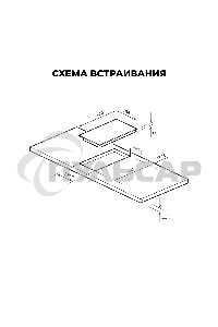 Электрическая варочная панель Lex EVH 321A BL Hi-Light, независимая, черный