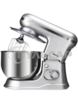 Миксер планетарный ZELMER ZKR1360 серебристый, 1200 Вт
