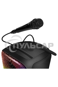 Портативная колонка SVEN PS-555, черный, 65 Вт (RMS), Bluetooth, USB, microSD, пульт