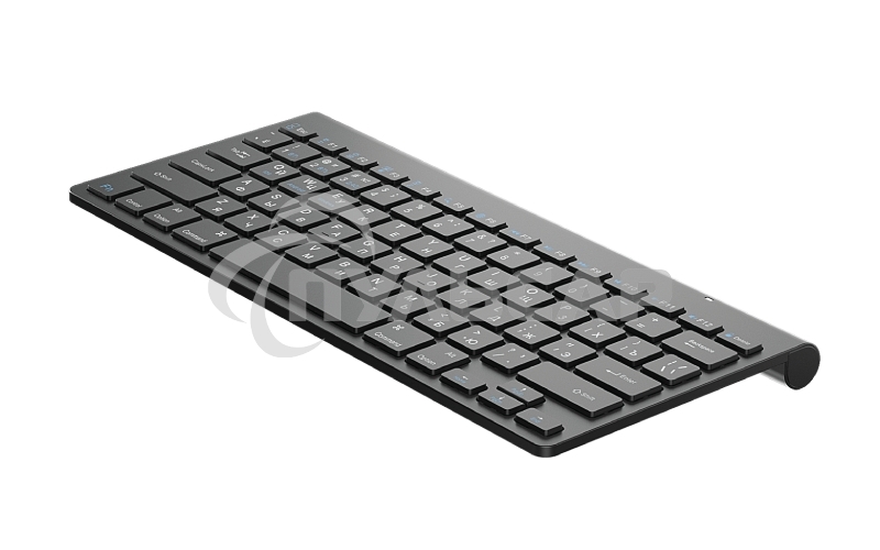 Клавиатура беспроводная OLMIO WK-15 черная, Bluetooth, компактная мультимедийная