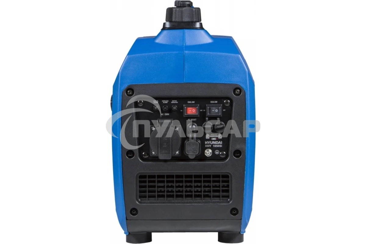 Электрогенератор бензиновый инверторный Hyundai HHY 1050Si, 1.2 кВт, 59 дБ, 12 кг