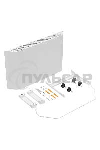 Конвектор Denzel XCE-1500 белый, 1500 Вт, 20 м2, термостат