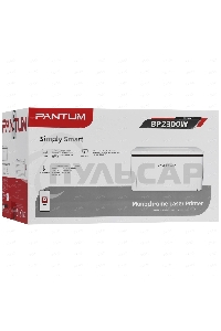 Принтер лазерный Pantum BP2300w, A4, ч/б, печ. до 22 стр/мин., 1200 x 1200 dpi, USB, Wi-Fi