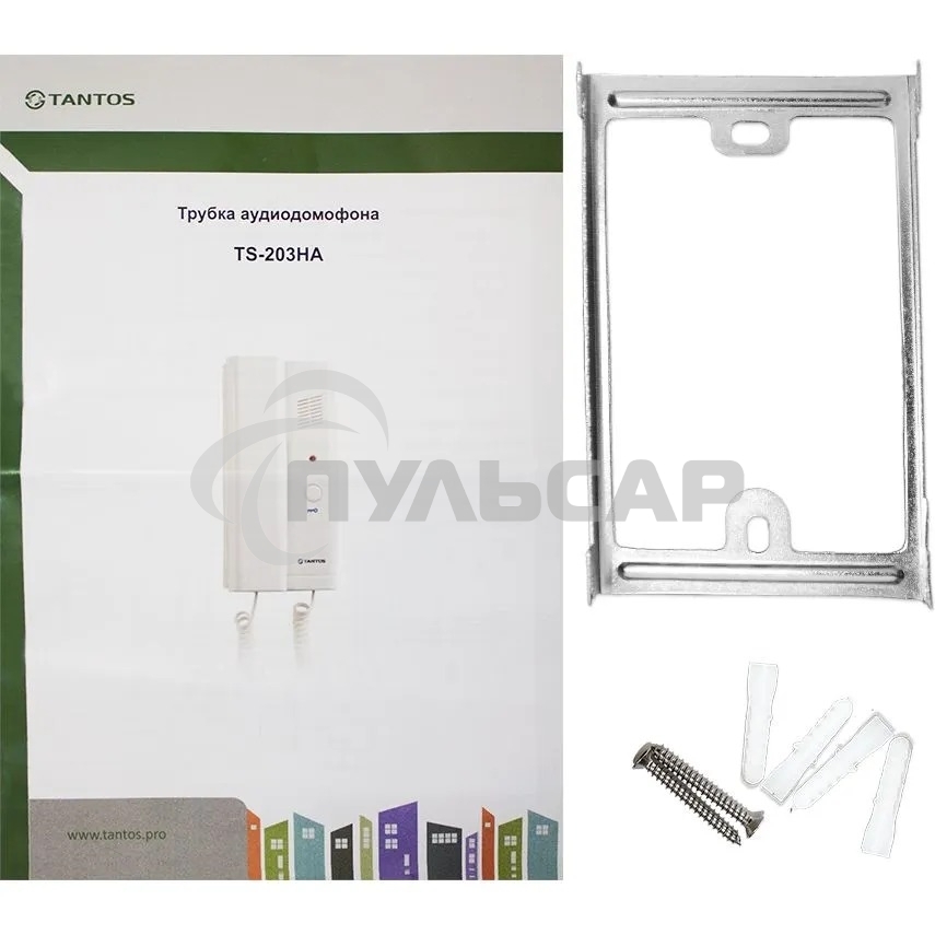 Аудиотрубка Tantos TS-203HA белый
