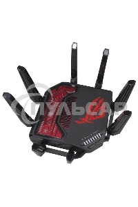 Маршрутизатор ASUS GT-BE19000, черный/красный, 90IG0850-MO9A0V