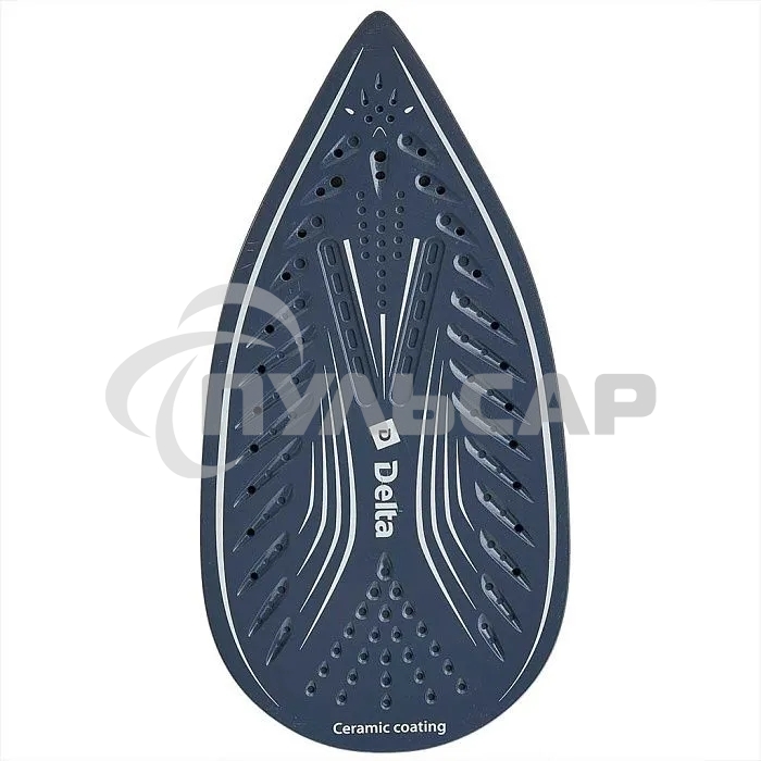 Утюг DELTA DL-152 черный с золотым
